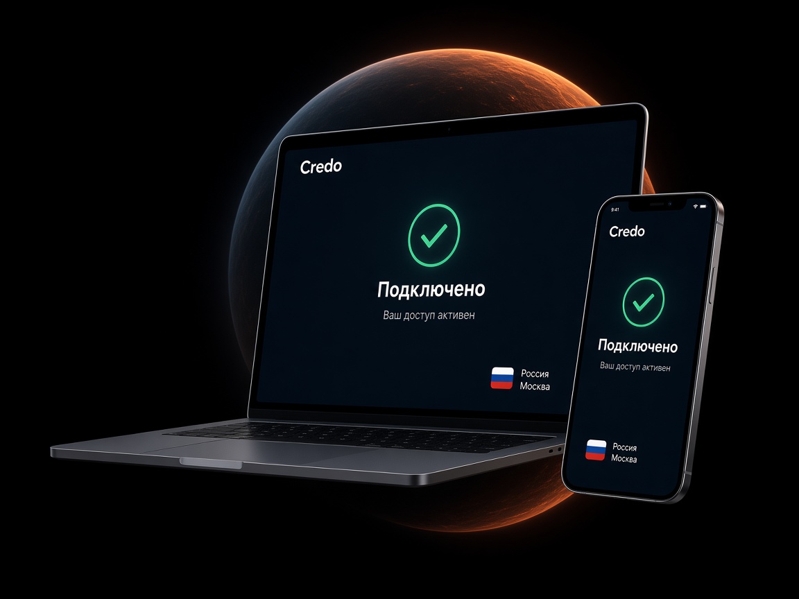 Credo на компьютере и телефоне